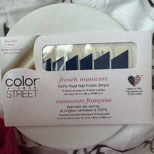 💙 Color Street “The Right Angle” – French Tip Navy • NWT 2 for $9 / 3+ $3 each